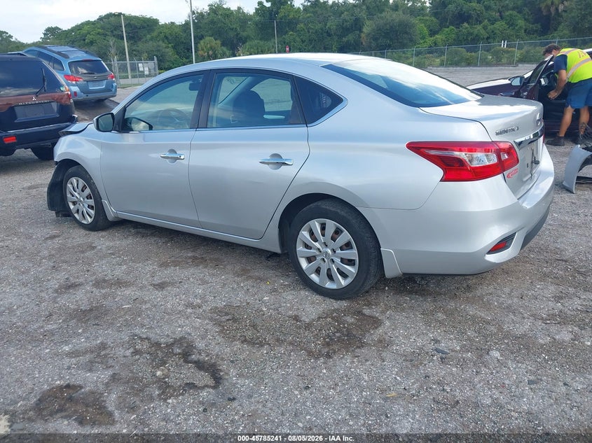 Vin: 3n1ab7ap2hy367036, lot: 46284065, nissan sentra s 20173