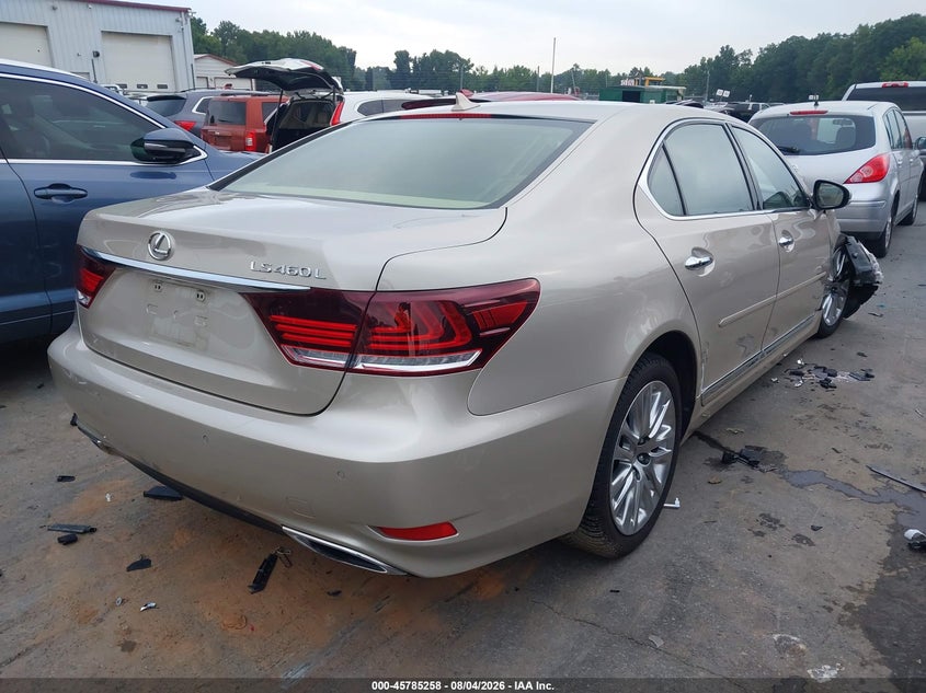 Vin: jthgl1ef4d5048374, lot: 46284082, lexus ls 460 l 20134