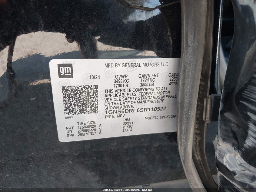 CHEVROLET SUBURBAN - zdjęcie 9