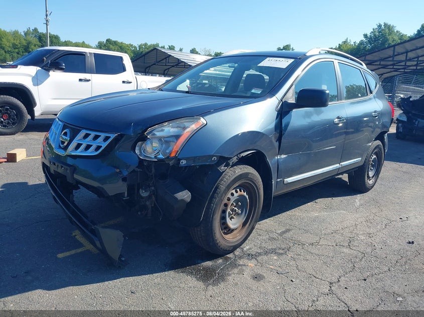 Vin: jn8as5mv2ew714898, lot: 46284099, nissan rogue select s 20142