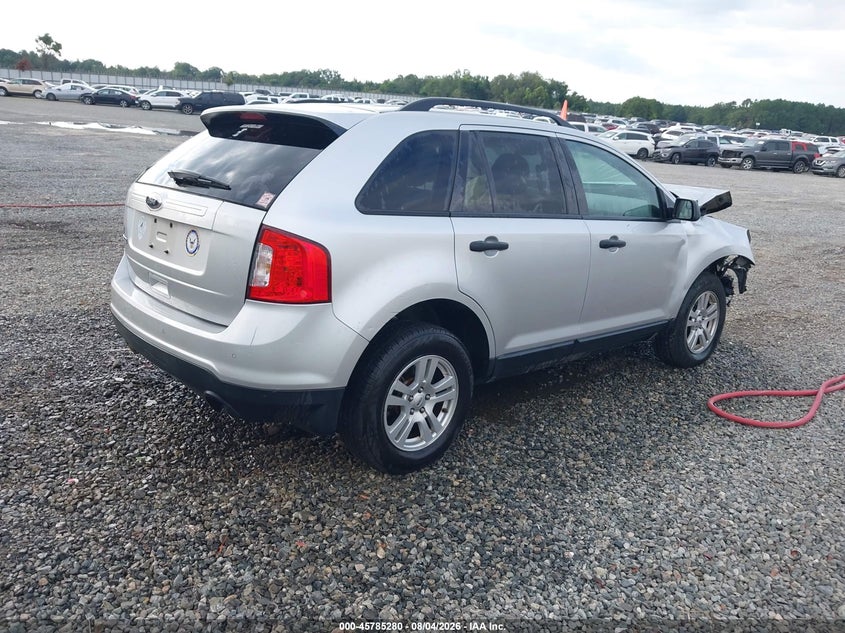 Vin: 2fmdk3gc4dba12973, lot: 46284104, ford edge se 20134