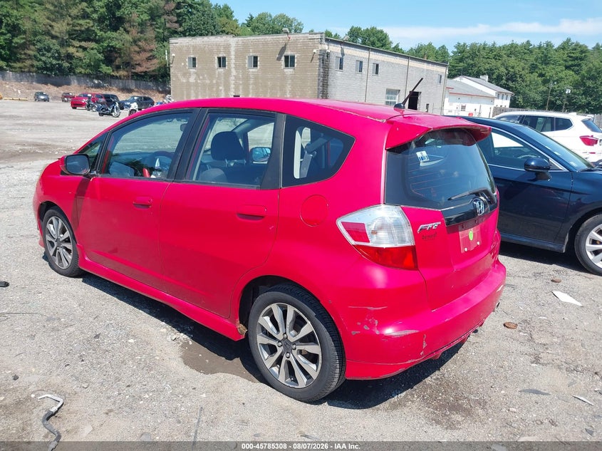 Vin: jhmge8h58dc073098, lot: 46284132, honda fit sport 20133