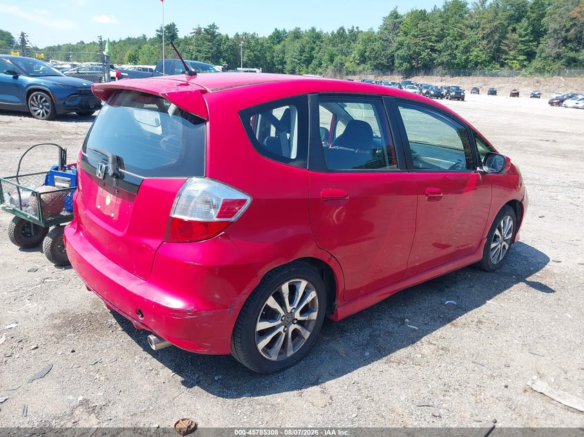 Vin: jhmge8h58dc073098, lot: 46284132, honda fit sport 20134