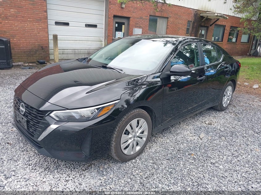 Vin: 3n1ab8bv7ry222174, lot: 46284136, nissan sentra s xtronic cvt 20242