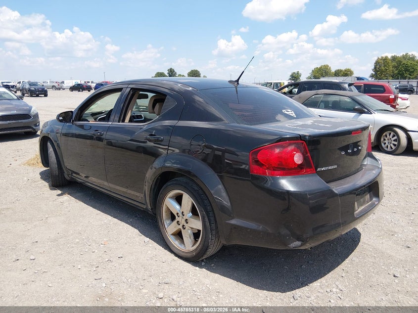 Vin: 1b3bd2fg8bn506504, lot: 46284142, dodge avenger lux 20113