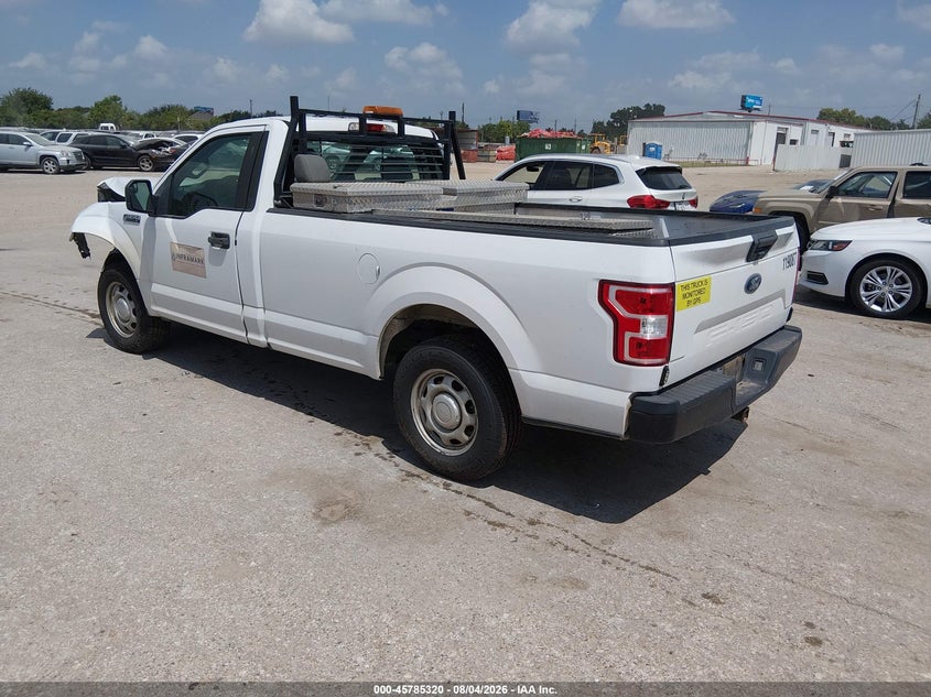 Vin: 1ftmf1cb6kkd03343, lot: 46284144, ford f-150 xl 20193