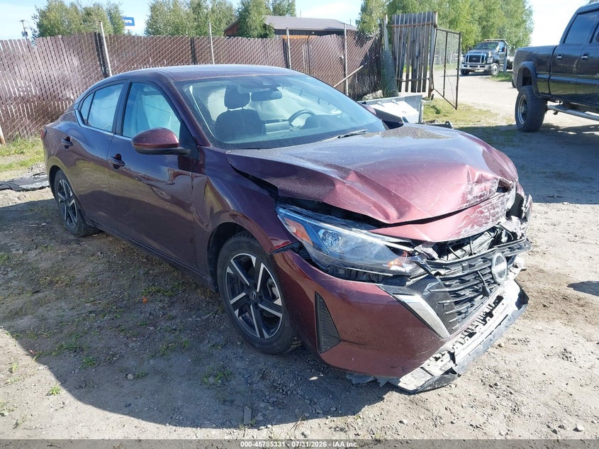 Vin: 3n1ab8cv0ry302317, lot: 46284155, nissan sentra sv xtronic cvt 2024 img_1