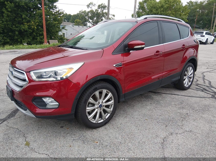 Vin: 1fmcu9j9xjuc48300, lot: 46284158, ford escape titanium 20182