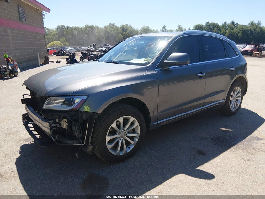 Vin: wa1cfafp3fa052872, lot: 46284159, audi q5 2.0t premium 20152