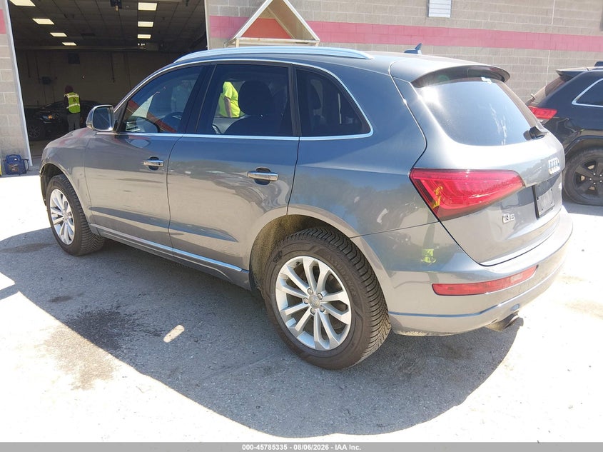Vin: wa1cfafp3fa052872, lot: 46284159, audi q5 2.0t premium 20153