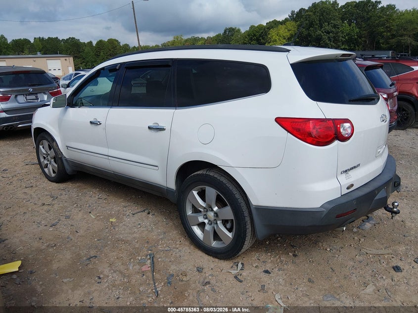 Vin: 1gnlvhed7as101557, lot: 46284187, chevrolet traverse ltz 20103