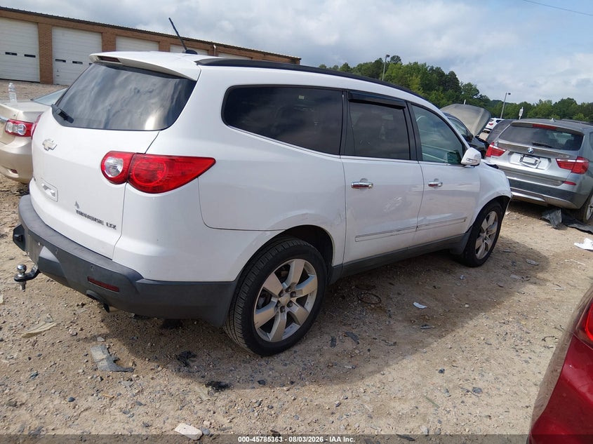 Vin: 1gnlvhed7as101557, lot: 46284187, chevrolet traverse ltz 20104