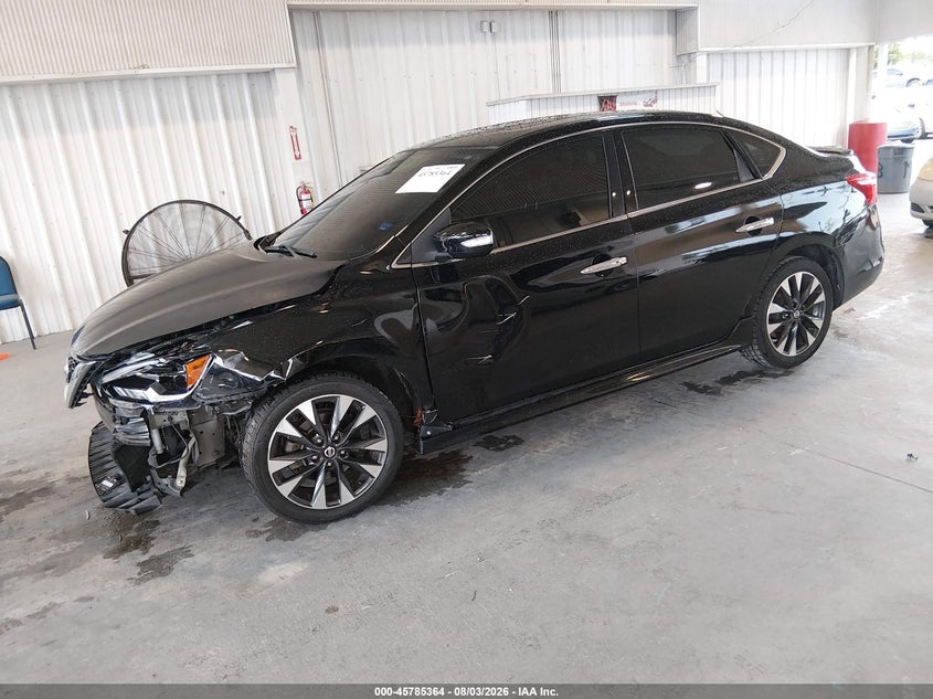 Vin: 3n1ab7ap5hy225604, lot: 46284189, nissan sentra sr 20172