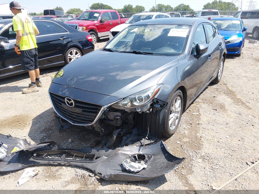 Vin: 3mzbm1l77em108967, lot: 46284193, mazda mazda3 i touring 20142