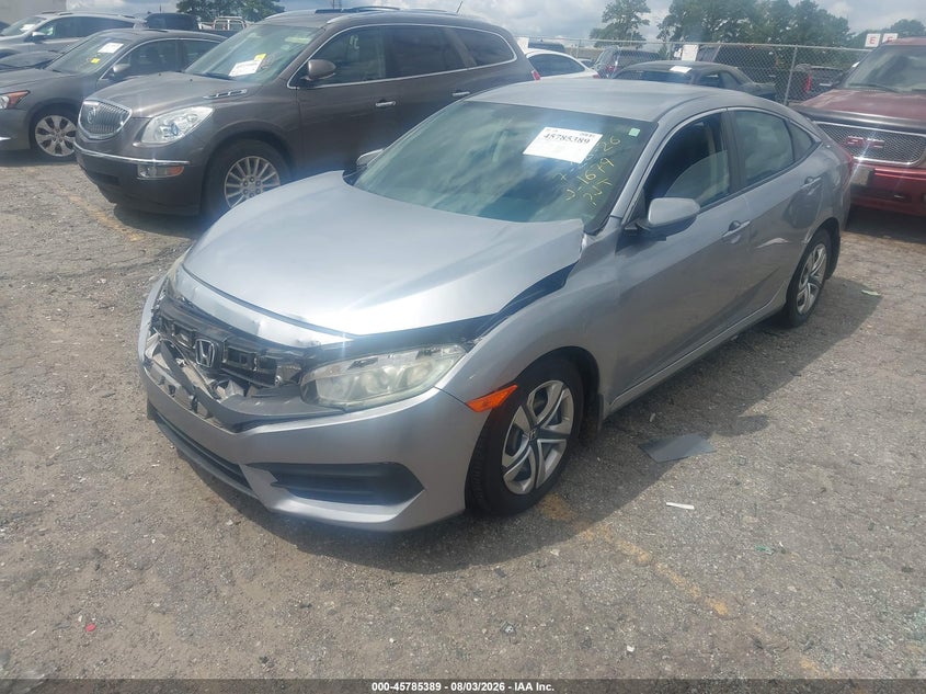 Vin: 19xfc2f51ge061679, lot: 46284213, honda civic lx 20162