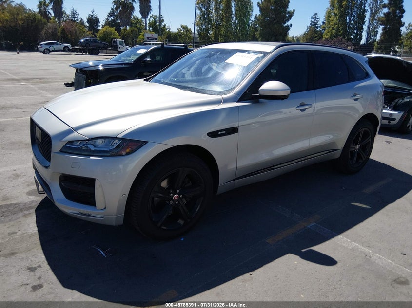 Vin: sadcl2bv7ha489984, lot: 46284215, jaguar f-pace 35t r-sport 20172