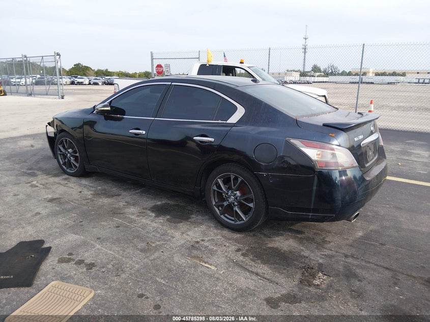 Vin: 1n4aa5ap0cc833204, lot: 46284222, nissan maxima 3.5 sv 20123