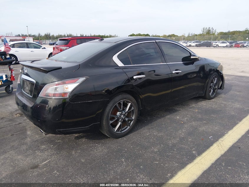 Vin: 1n4aa5ap0cc833204, lot: 46284222, nissan maxima 3.5 sv 20124