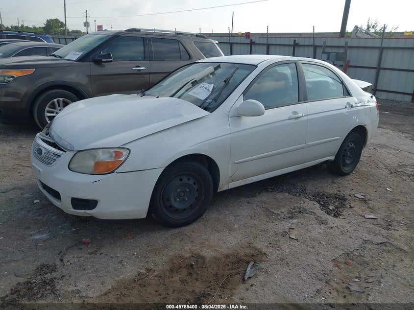 2007 KIA SPECTRA auction photo 2