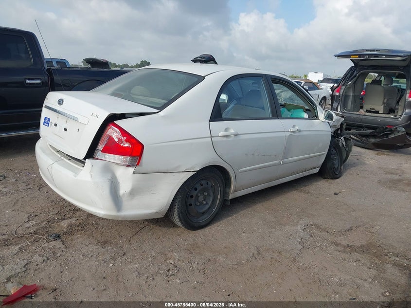 2007 KIA SPECTRA auction photo 4