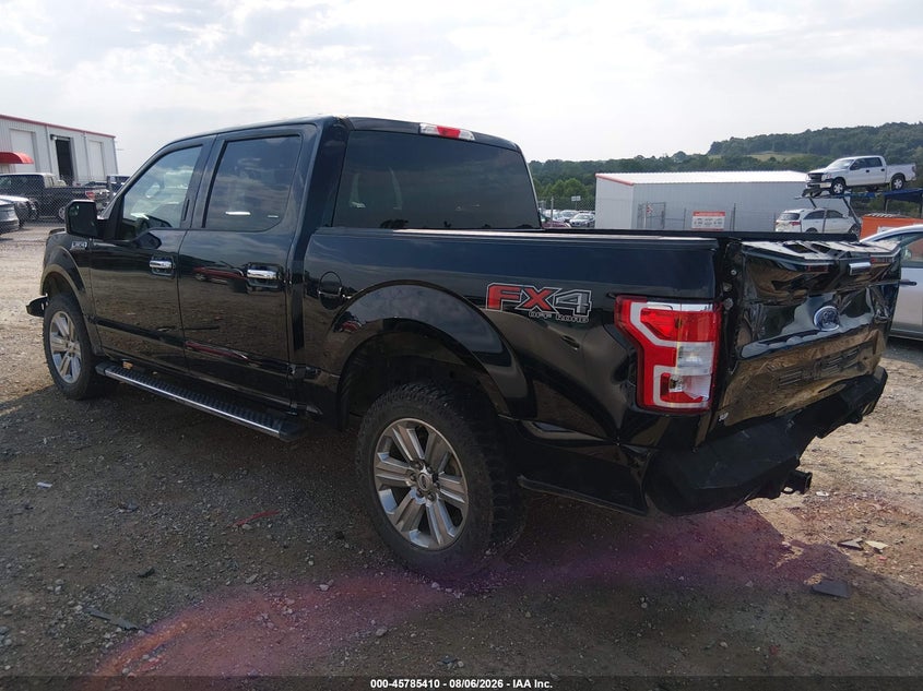 Vin: 1ftew1e59jfa57617, lot: 46284234, ford f-150 xlt 20183