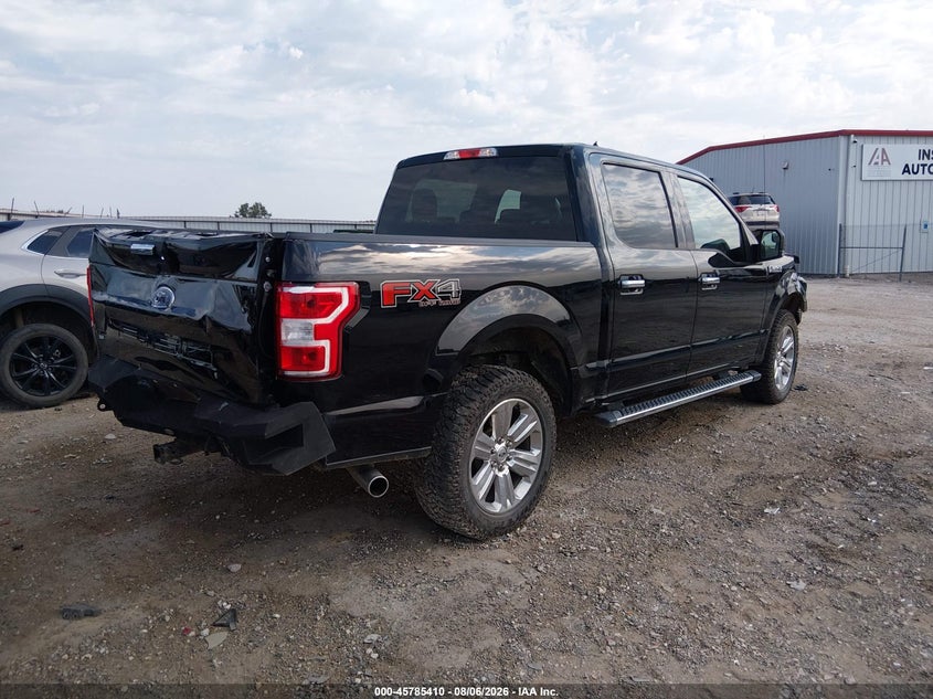 Vin: 1ftew1e59jfa57617, lot: 46284234, ford f-150 xlt 20184