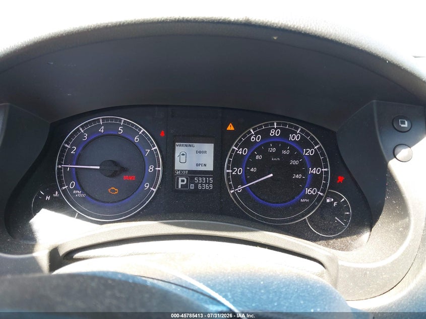 2014 INFINITI QX50 auction photo 7
