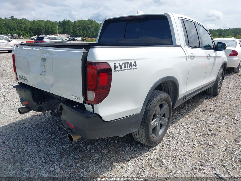 Vin: 5fpyk3f58mb023459, lot: 46284243, honda ridgeline awd rtl 20214