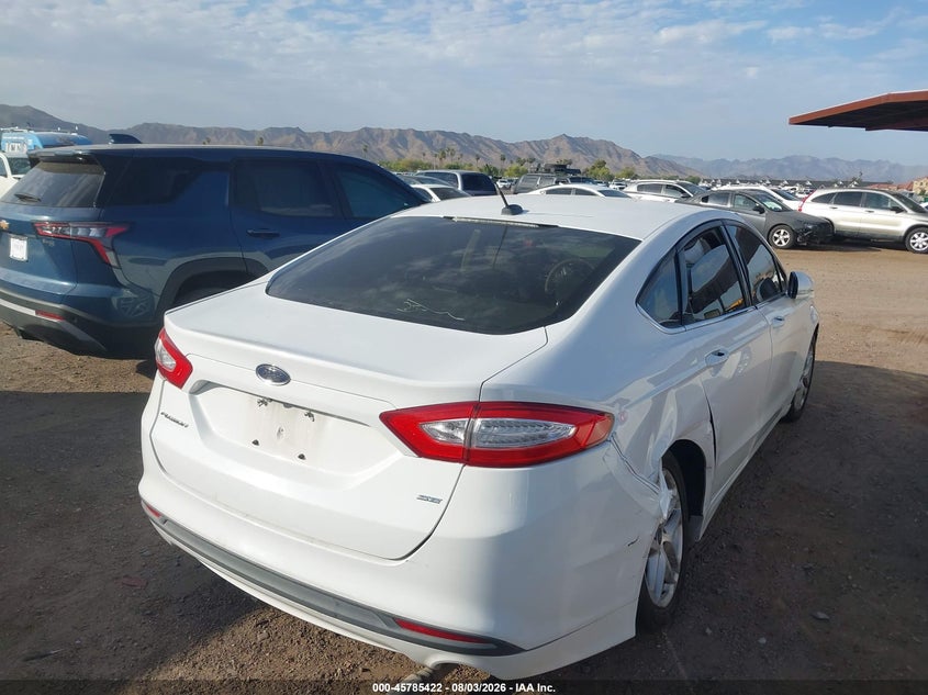 Vin: 3fa6p0h77gr330841, lot: 46284246, ford fusion se 20164