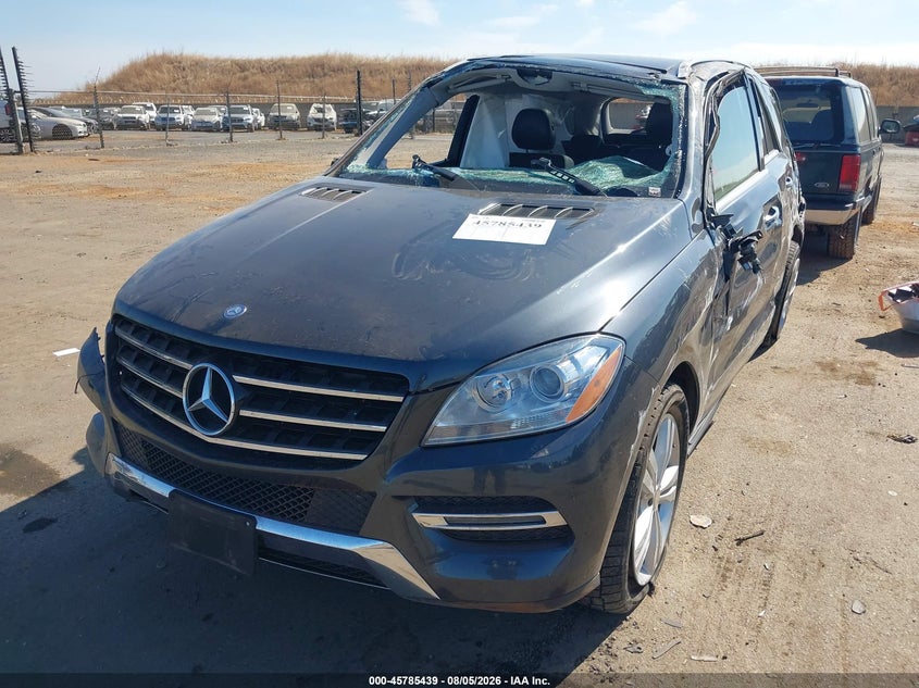 Vin: 4jgda5hb1fa539677, lot: 46284263, mercedes-benz ml 350 4matic 20152