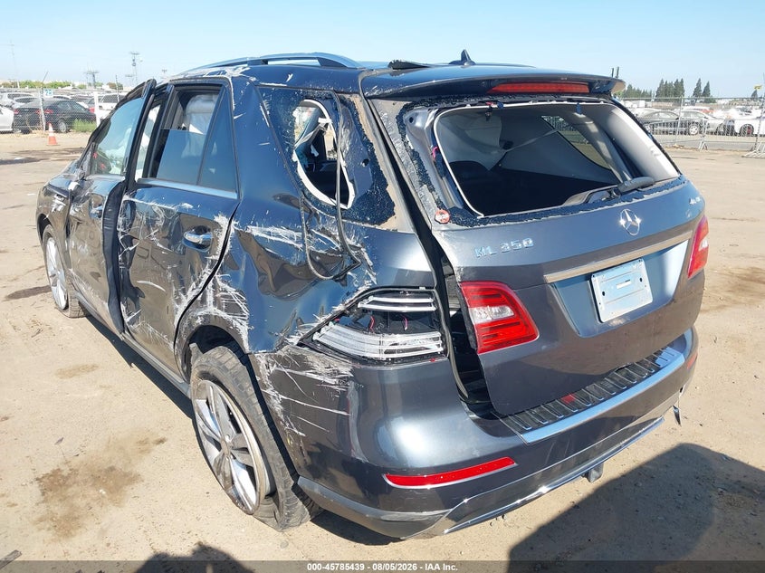 Vin: 4jgda5hb1fa539677, lot: 46284263, mercedes-benz ml 350 4matic 20153
