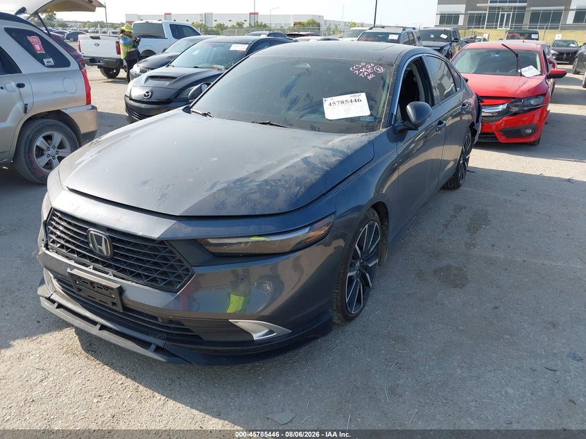 Vin: 1hgcy2f80sa075696, lot: 46284270, honda accord hybrid touring 20252