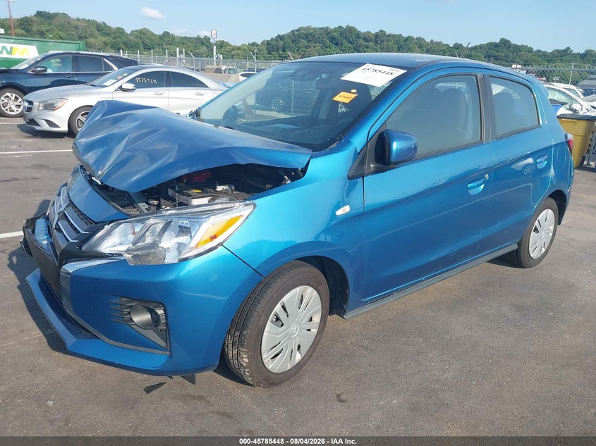 Vin: ml32auhj2rh036526, lot: 46284272, mitsubishi mirage es/le 20242