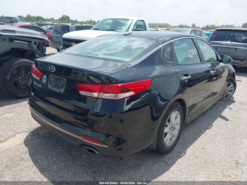 Vin: 5xxgt4l33gg106387, lot: 46284307, kia optima lx 20164