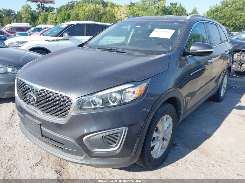 Vin: 5xypg4a32gg091349, lot: 46284312, kia sorento 2.4l lx 20162