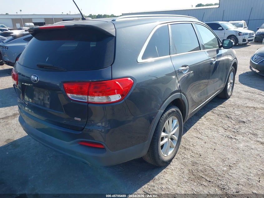 Vin: 5xypg4a32gg091349, lot: 46284312, kia sorento 2.4l lx 20164