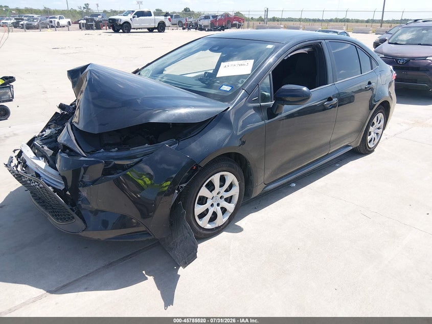 2022 Toyota Corolla, Repossession, IAAI, VIN 5YFEPMAE5NP284306 — photo 2