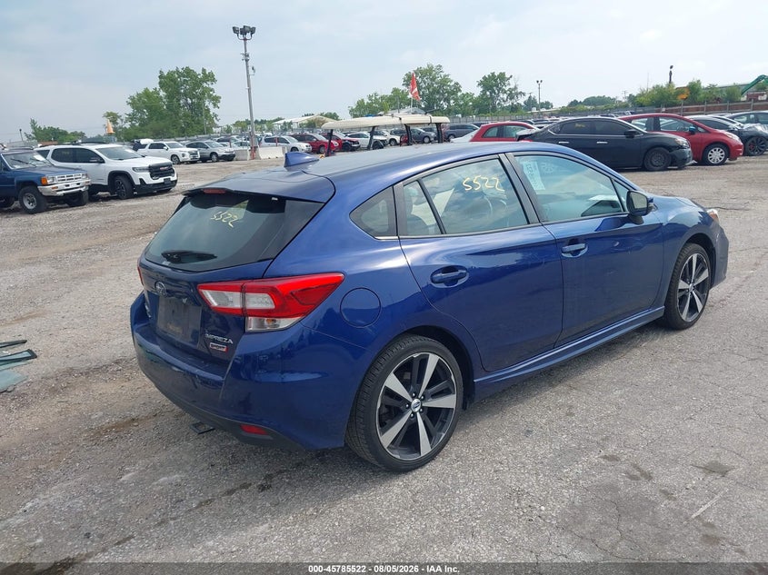 Vin: 4s3gtak63h3725986, lot: 46284346, subaru impreza 2.0i sport 20174