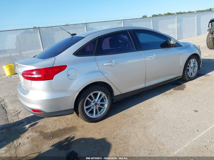 Vin: 1fadp3f20gl214315, lot: 46284355, ford focus se 20164