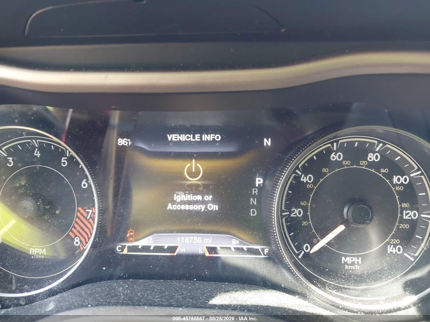 2014 JEEP CHEROKEE SPORT UTILITY VEHICLE 3.2L V-6 DOHC, 271HP