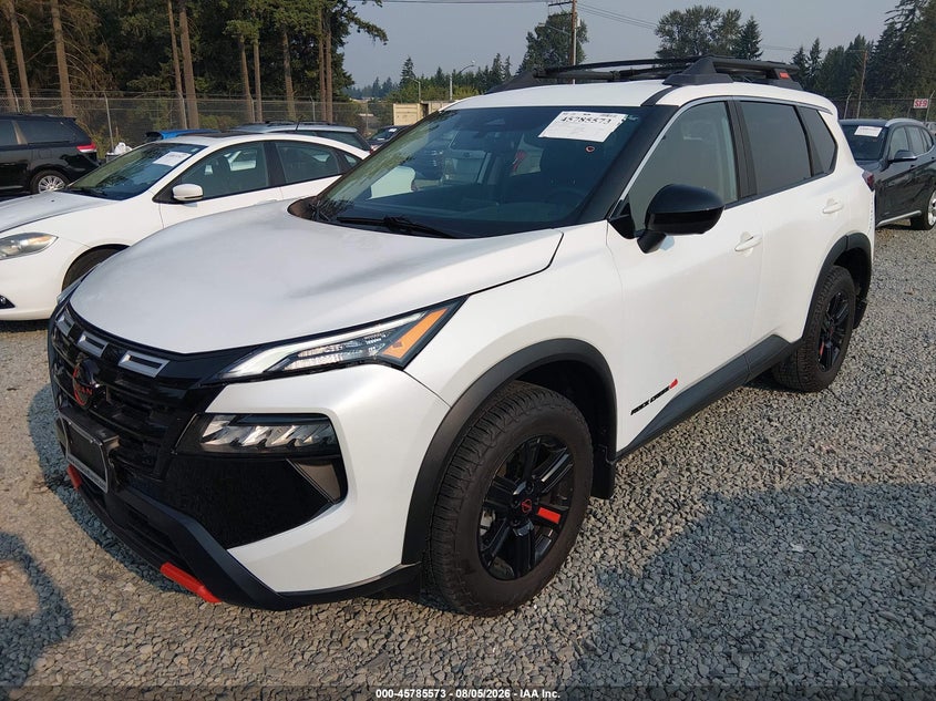 Vin: 5n1bt3bb9sc762823, lot: 46284397, nissan rogue rock creek 20252