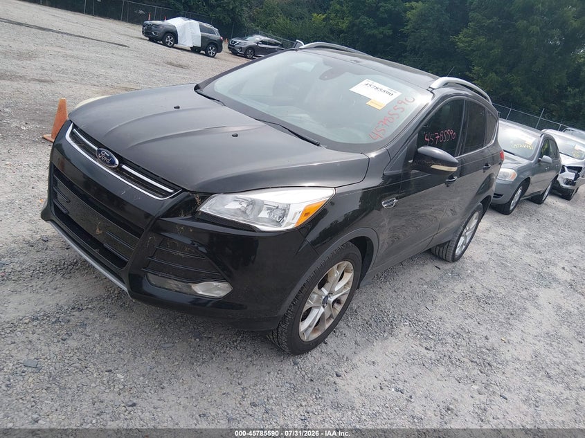 Vin: 1fmcu0jx3gua35823, lot: 46284414, ford escape titanium 20162