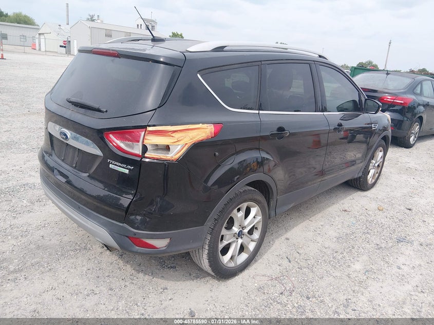 Vin: 1fmcu0jx3gua35823, lot: 46284414, ford escape titanium 20164
