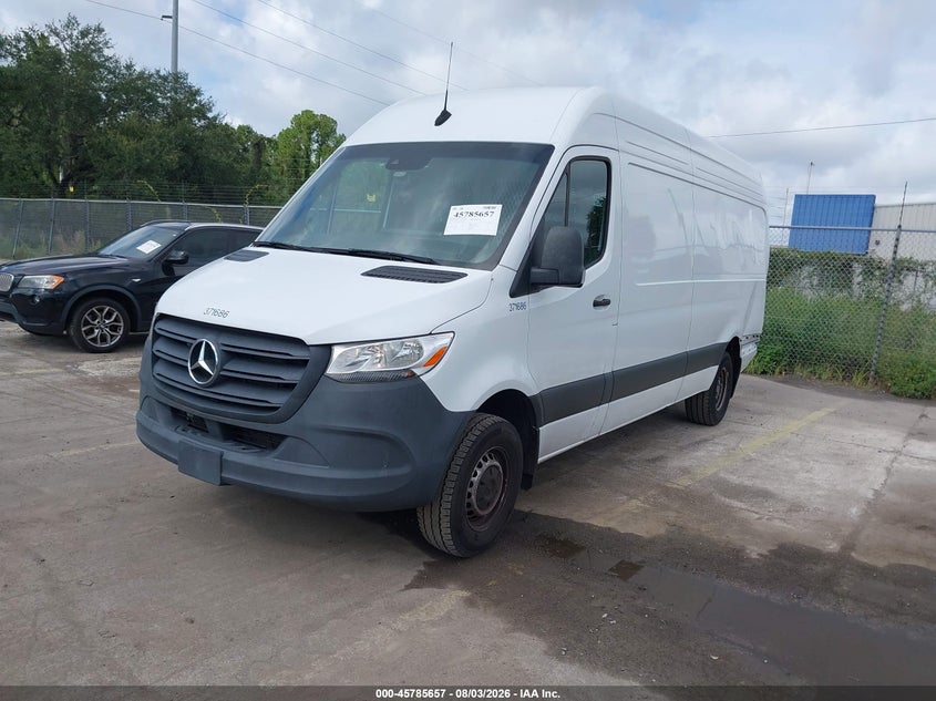 Vin: w1y5nchy8rt182346, lot: 46284481, mercedes-benz sprinter 3500 high roof 4-cyl diesel ho 20242