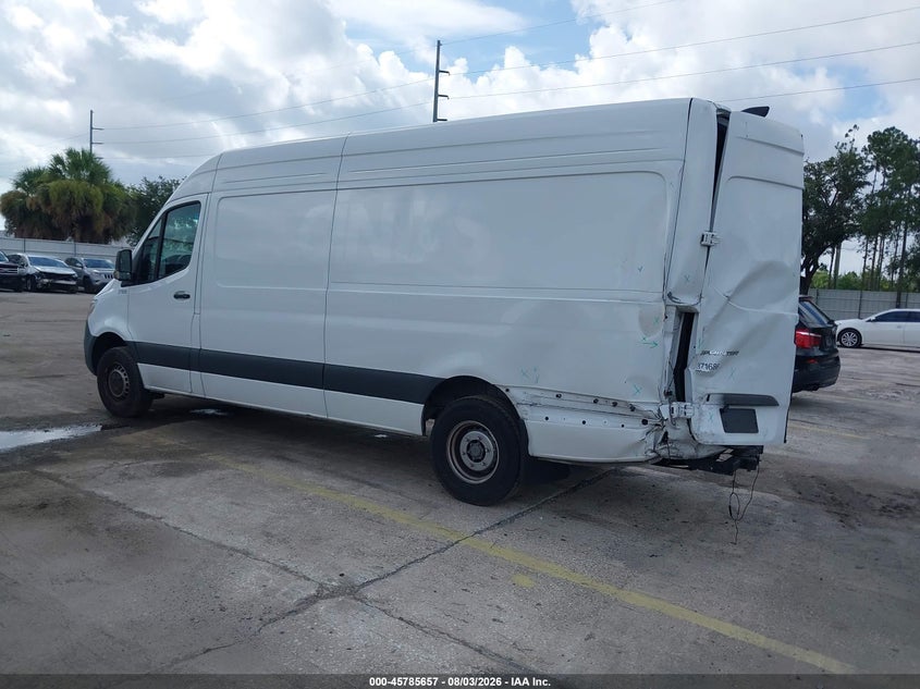 Vin: w1y5nchy8rt182346, lot: 46284481, mercedes-benz sprinter 3500 high roof 4-cyl diesel ho 20243