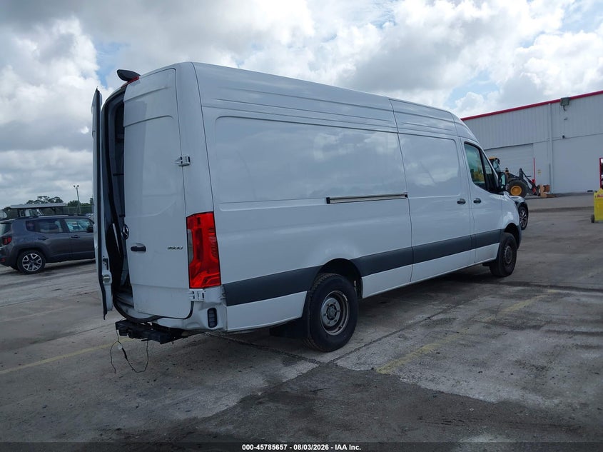 Vin: w1y5nchy8rt182346, lot: 46284481, mercedes-benz sprinter 3500 high roof 4-cyl diesel ho 20244