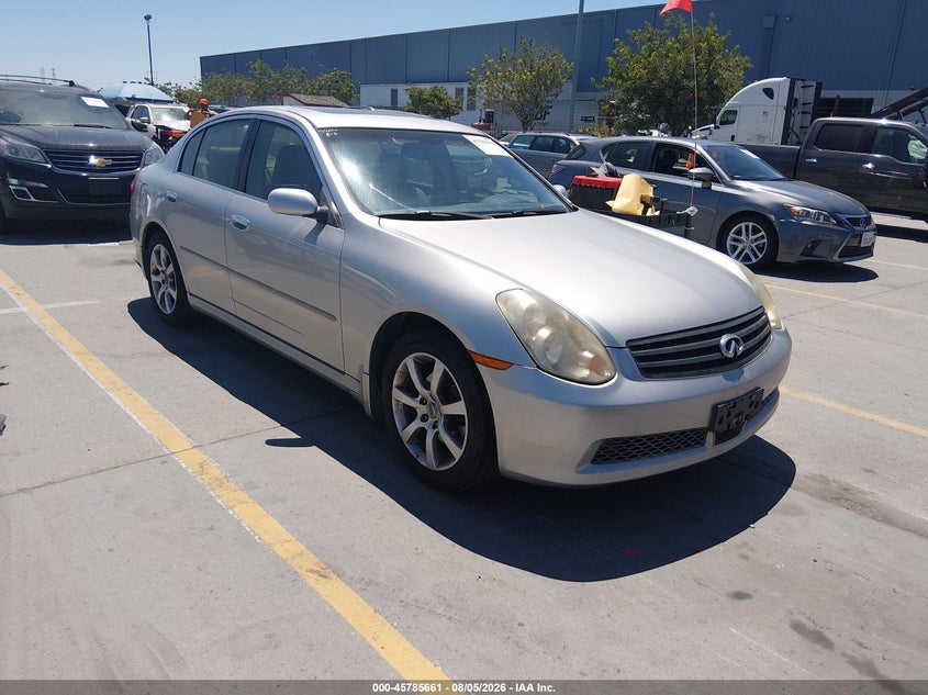 2005 INFINITI G35X auction photo 1