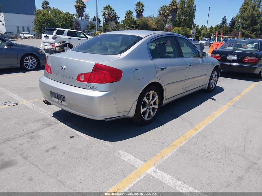 2005 INFINITI G35X auction photo 4