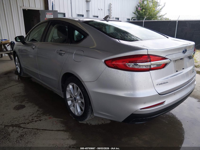 Vin: 3fa6p0lu2kr115728, lot: 46284491, ford fusion hybrid se 20193