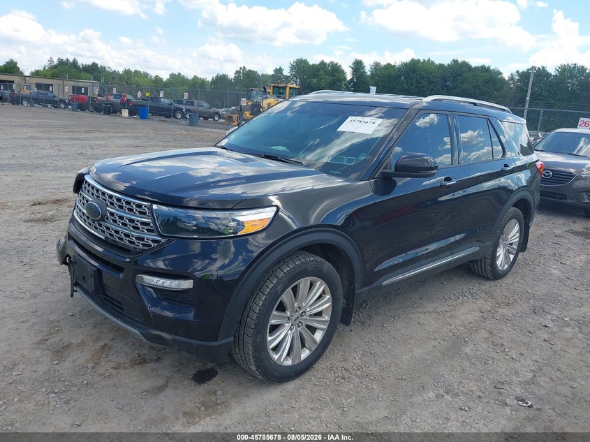 Vin: 1fmsk8fh7nga96265, lot: 46284502, ford explorer limited 20222